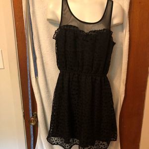 Roxy Beca Size S Black heart lace